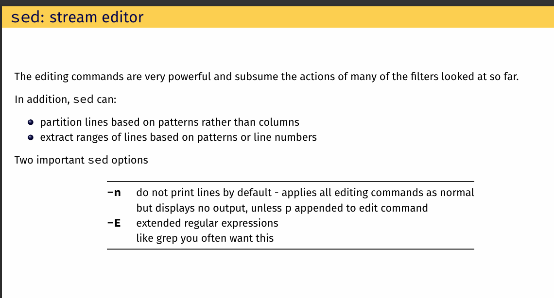 sed options1